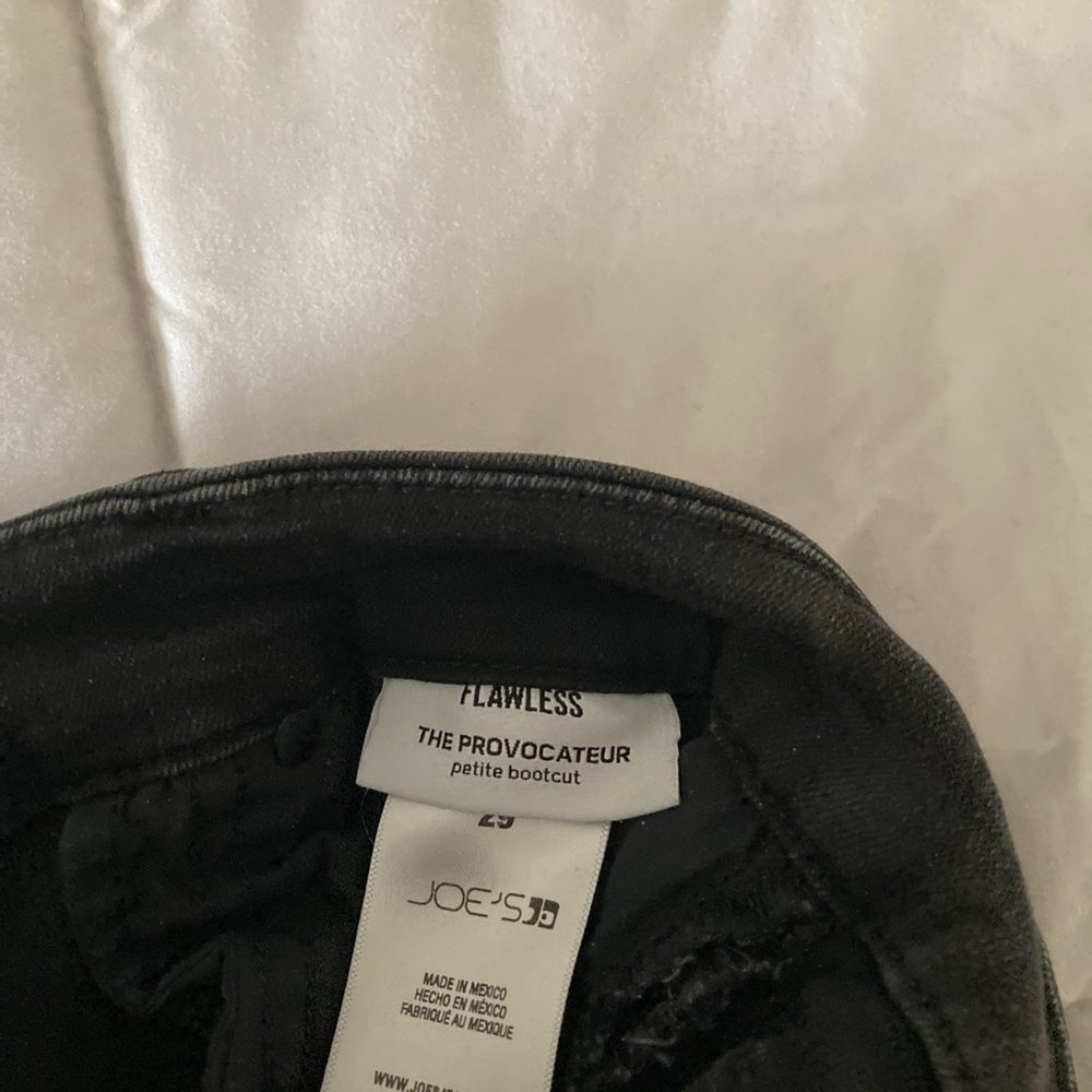 Joe's Jeans Black Petite Bootcut